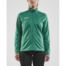 Craft Sport Training Jacket Squad - without side pockets, comfortable and functional - green Women